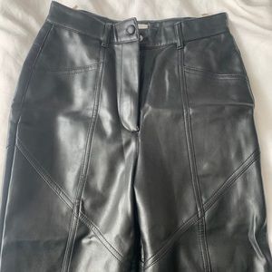 Aritzia rebel pant- leather